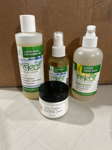 $$JUNE SPECIAL! Hand Soap, Shave/Shower Gel, Deodorant, Goat Milk Creme for $34.95!