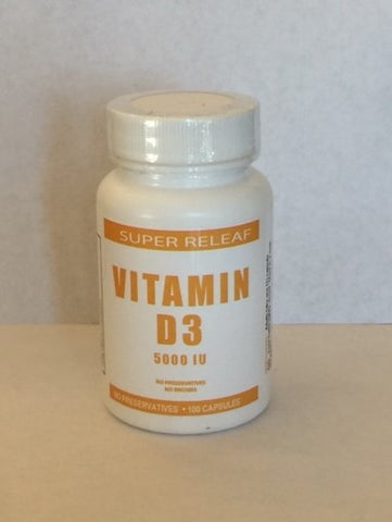 Nutrition- Vitamin D-3 100 capsules